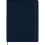 Moleskine Diary 12 Month Weekly + Notes HC XL Sapphire Blue 2026