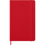 Moleskine Diary 12 Month Daily HC Large Scarlet Red 2026
