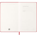 Moleskine Diary 12 Month Daily HC Large Scarlet Red 2026