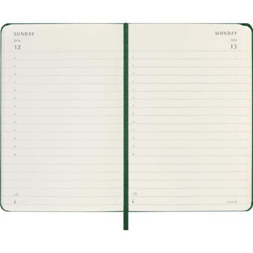 Moleskine Diary 12 Month Daily HC Pocket Myrtle Green 2026