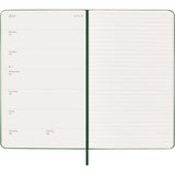 Moleskine Diary 12 Month Weekly + Notes HC Large Myrtle Green 2026