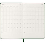Moleskine Diary 12 Month Weekly + Notes HC Large Myrtle Green 2026