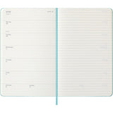 Moleskine Diary 12 Month Weekly + Notes HC Large Aquamarine 2026