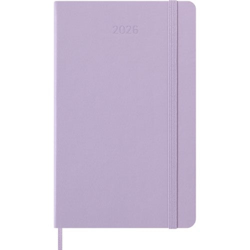 Moleskine Diary 12 Month Daily HC Large Pastel Lilac 2026
