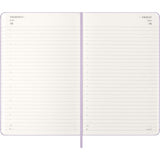 Moleskine Diary 12 Month Daily HC Large Pastel Lilac 2026