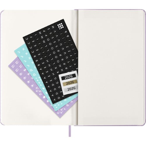 Moleskine Diary 12 Month Daily HC Large Pastel Lilac 2026