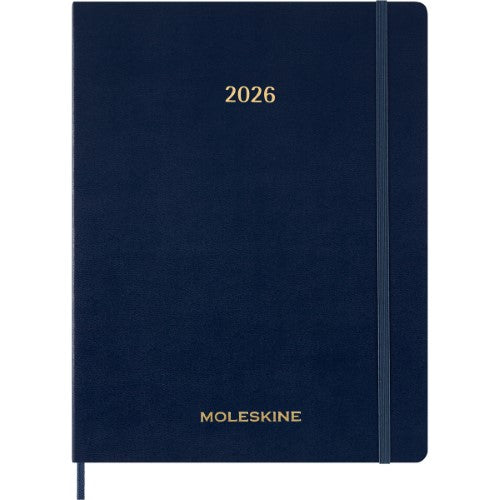 Moleskine 13 Month Essential Planner SC Weekly Vertical XXL Sapphire Blue 2026