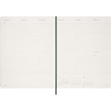 Moleskine 13 Month Essential Planner SC Weekly Vertical XXL Myrtle Green 2026