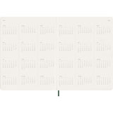 Moleskine 13 Month Essential Planner SC Weekly Vertical XXL Myrtle Green 2026