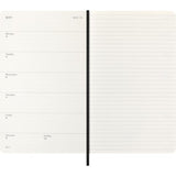 Moleskine Diary 12 Month Weekly + Notes HC Large P & E Mamba Black 2026