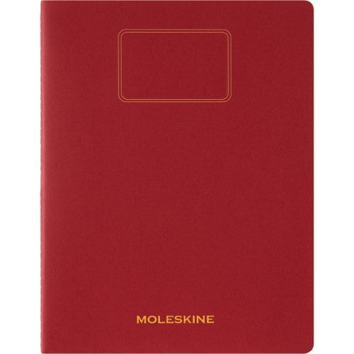 Moleskine Cahier Journal Student XXL Ruled Red