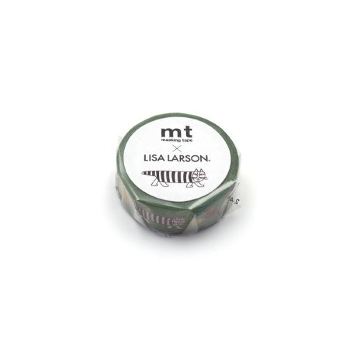 MT Washi Tape 15mm x 7m Lisa Larson Autumn Mikey