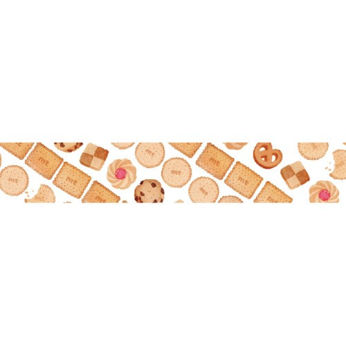 MT Washi Tape 15mm x 7m Maruichikyu Cookie Stripe
