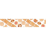 MT Washi Tape 15mm x 7m Maruichikyu Cookie Stripe