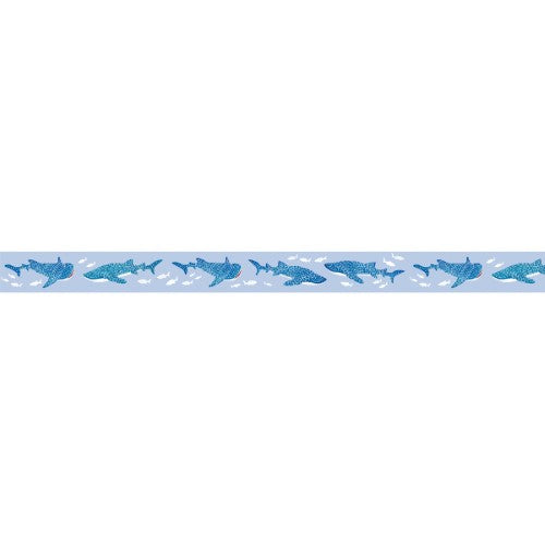 MT Washi Tape 15mm x 7m Maruichikyu Whale Shark