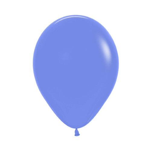 Sempertex 12cm Fashion Periwinkle Blue Latex Balloons 042, 50PK - (Pack of 50 )