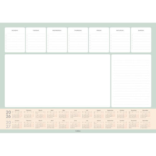 Collins A3 Desk Pad 50 Sheet 2026