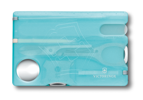 Swiss Card Nailcare - VICTORINOX SAK (Ice Blue Translucent)
