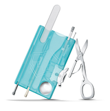 Swiss Card Nailcare - VICTORINOX SAK (Ice Blue Translucent)