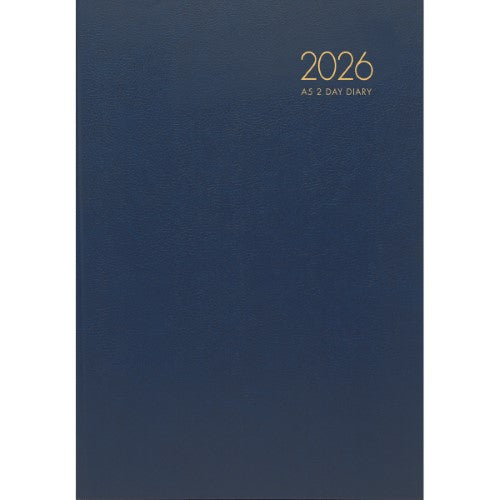 Windsor A52 2 DTP Diary Navy 2026
