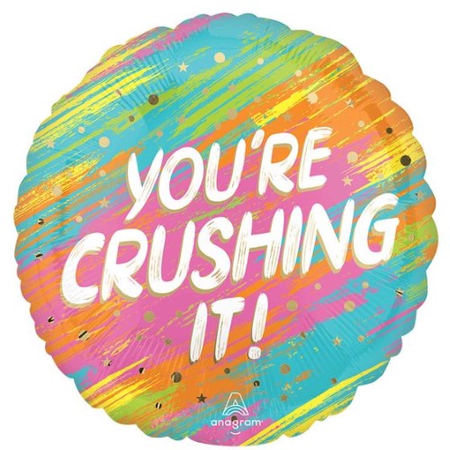 Balloon - 45cm Standard You're Crushing It! S40