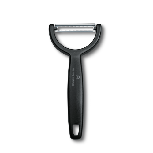YPSO Serrated Double Edge Peeler - VICTORINOX 10cm (Black)