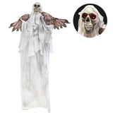 Animatronics Hanging Evil Angel Skeleton