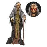 Animatronics Witch with Cane