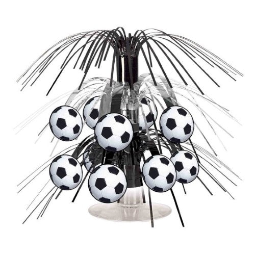 Beistle Soccer Ball Mini Cascade Centrepiece