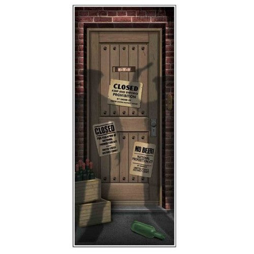Beistle Speakeasy Door Cover