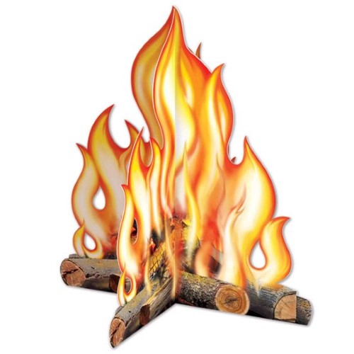 Beistle Western 3D Campfire Centrepiece
