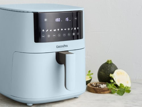 GreenPan - Bistro XXL Coloured Air fryer Light Blue - 7.2L