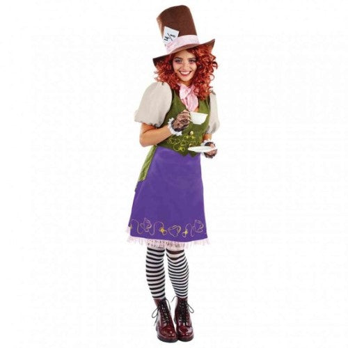 Costume Miss Hatter Women's Size 12-14