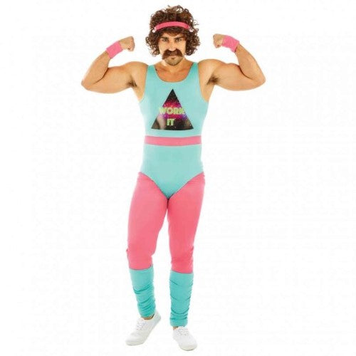 Costume Fitness Instructor Men's Large