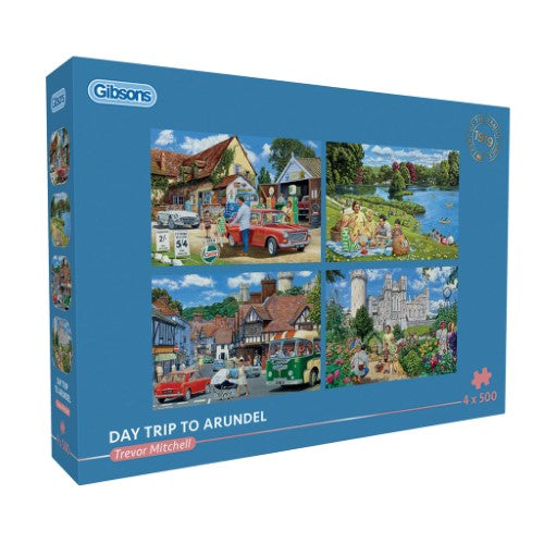 Gibsons: Day Trip To Arundel (4 X 500pc)
