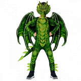 Costume Green Dragon Jumpsuit Child's 4-6 Years
