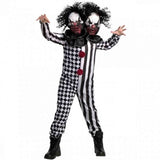 Costume 2 Headed Clown Child's 10-12 Years