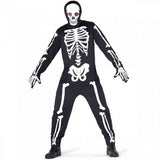 Costume Skeleton Jumpsuit Men's X-Large