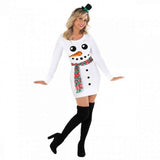 Costume Snowman Jumper Dress Women's Size 8-10