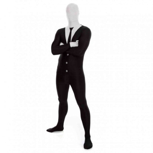 Costume Slenderman Morphsuit Adult X-Large