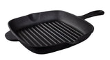Tramontina Pre-Seasoned Cast Iron Square Griddle Pan 27cm 2.2l
