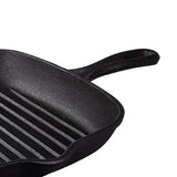 Tramontina Pre-Seasoned Cast Iron Square Griddle Pan 27cm 2.2l
