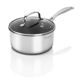 Stanley Rogers SR-Matrix Non-stick Saucepan with Glass Lid 18cm / 2.3L