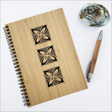 Small Bamboo Journal - Square Tapa 3 (16 x 21cm)