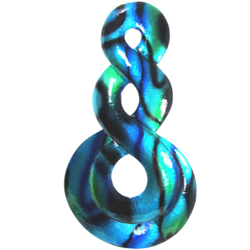 Metal Wall Hanging - Koru Triple Twist Small (41cm)