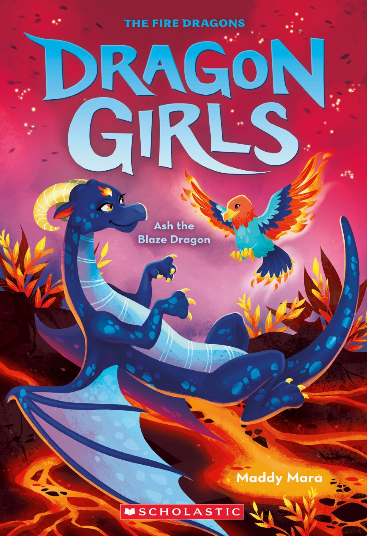 Ash the Blaze Dragon - Dragon Girls Book 17