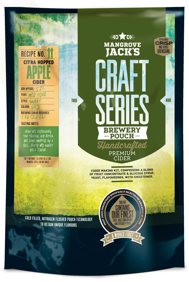 Mangrove Jackâ€™s CS Dry Hopped Apple Cider Kit 2.4kg