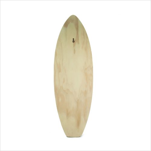 Kiwiana Wall Art - Ply Surfboard Art: Auckland (Wood)