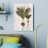 Kiwiana Wall Art - Rectangle: Nikau (Large) - Rectangles