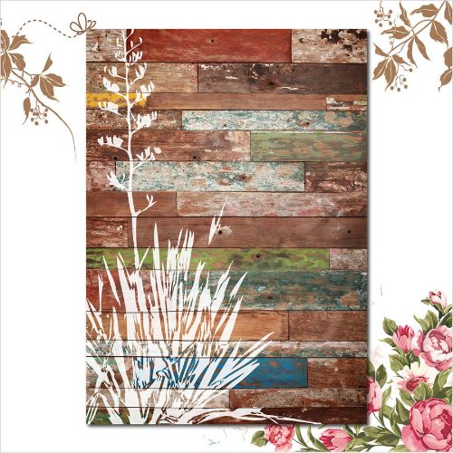 Kiwiana Wall Art - Rectangle: Flax (Large) - Rectangles